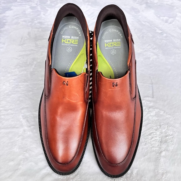 NUNN BUSH Kore Men's Kore Ez Icon Leather Moc Toe Slip-On Loafer--NWT--12 - Picture 3 of 16